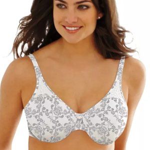 NWT Bali Passion for Comfort Seamless Minimizer Underwire Bra, 42C